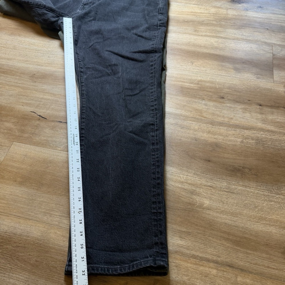 Madewell Jeans Men‎ 40x32 *LOT OF 2* Green Black Athletic Slim Fit Stretch Denim - Picture 14 of 16